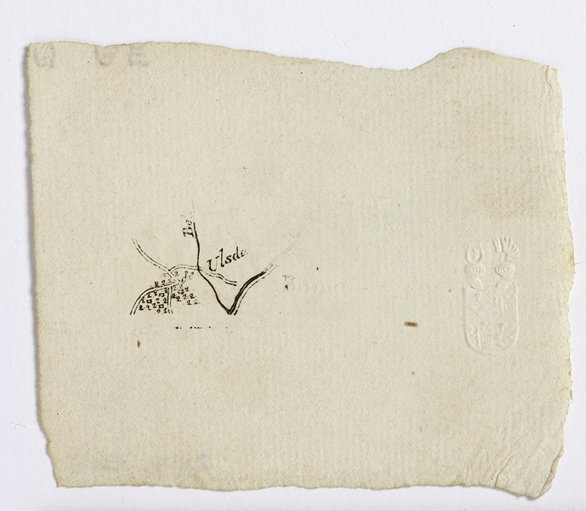 Proefdruk de omgeving van Ulsda